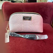 pink victoria s secret makeup bag
