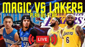 Orlando Magic vs Los Angeles Lakers | Live Reactions and Play By Play (Magic  vs Lakers) - YouTube