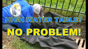 high water table