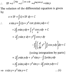 Diffeial Equations Class 12 Maths