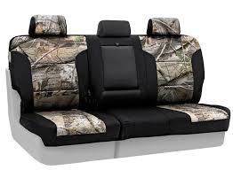 Coverking Rear Row Realtree Seat Covers