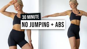 full body no jumping abs workout
