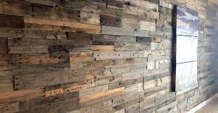 Reclaimed Pallet Wood Wall Paneling
