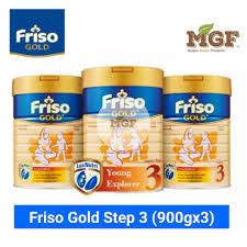 Sold & fulfilled by babyluv. Friso Gold Step 3 900g X 3 Exp 01