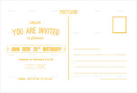 Birthday Postcard Template 17 Free Psd Vector Eps Ai