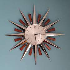 Reserved Metamec Starburst Wall Clock