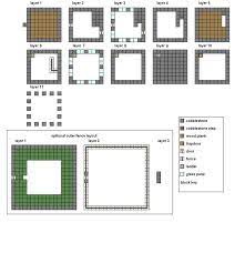 Minecraft Floorplans Medium House By