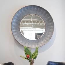 Made Goods Armond Mirror Cool Gray And