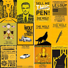 The wolf of wall street is a 2013 american epic biographical black comedy crime film directed by martin scorsese and written by terence winter. The Wolf Of Wall Street Posters Movie Wall Stickers White Coated Paper Prints Clear Image Home Decoration Livingroom Bedroom Wall Stickers Aliexpress