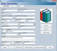 Dengan menggunakan aplikasi ini, anda dapat menambah data buku dengan detail seperti nama buku, penerbit, penulis, subjek, id, dan harga. Software Aplikasi Perpustakaan Sekolah Simple Perpus