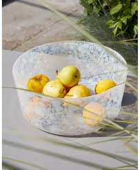 Stories Of Italy Opaline White Large Bowl