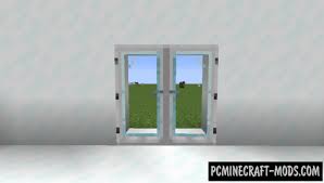 Modern Glass Doors Decor Mod For Mc 1