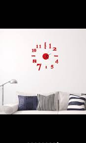 Wall Sticker Clock