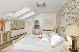 Slanted Ceiling In A Feng Shui Bedroom