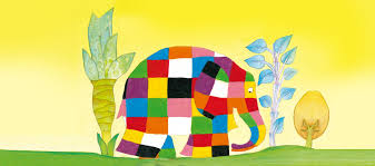 El Día de Elmer, el elefante de colores más famoso del mundo