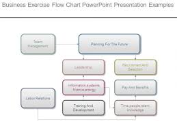 Business Exercise Flow Chart Powerpoint Presentation