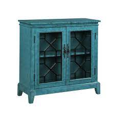 Blue Sideboard And Buffets Cabinet