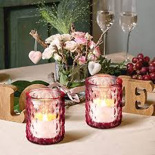 Set Of 24 Glass Votive Tealight Candle