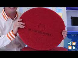 3m red 20 floor buffing pad 5100 5