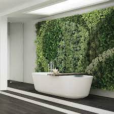 Living Wall In The Bathroom