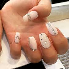 updated 45 sparkling nails with diamonds