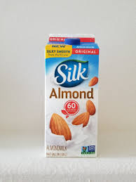 silk almond milk original our go to