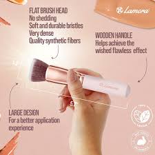 lamora make up brush foundation kabuki