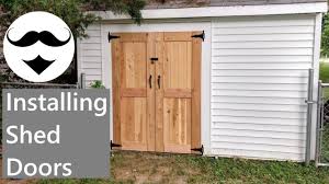 installing shed doors you