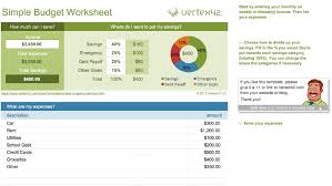 Sample Home Budget Worksheet As Well Easy Templates With Household