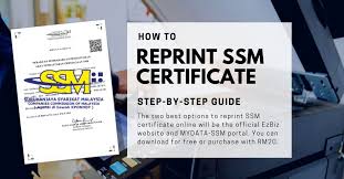 Syarikat mempunyai erti yang diberikan kepadanya dalam. How To Reprint Ssm Certificate Online Step By Step Guide