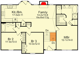 cozy split level house plan 2298sl