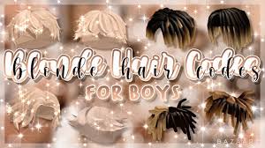 blonde hair codes for boys short hair