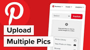 how to upload multiple pictures to