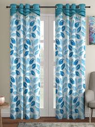 fancy polyester pack of 2 door curtains