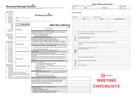 Have the business requirements been finalized and signed off? Post Business Meeting Checklist For Excel Template Download