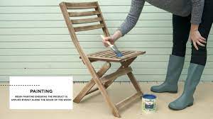 to paint garden furniture cuprinol