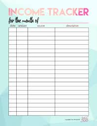 Monthly Expense Tracker Template Lovely Monthly Expenses