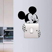 diy cute mickey mouse wall sticker