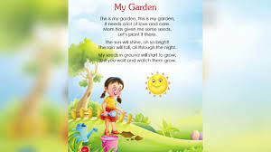 this is my garden rhyme my garden