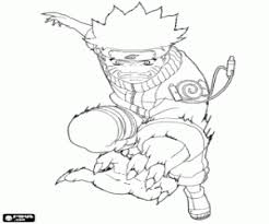 The wild beast naruto kyuubi. Naruto Coloring Pages Printable Games