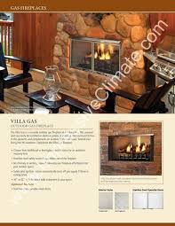 Outdoor Villa 36 Gas Fireplace