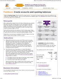 Perdisco Accounting Create Accounts And Opening Balances