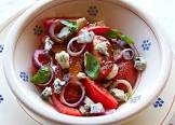 tomato   gorgonzola salad   appetizer