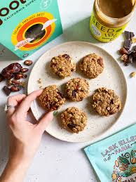 chewy vegan trail mix cookies