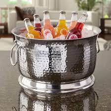 Beverage Tub With Iron Stand