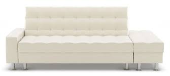 thora multi storage sofa bed pvc white