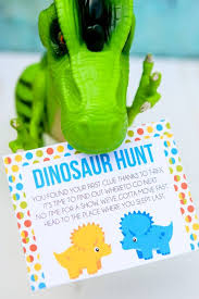 printable dinosaur party game and