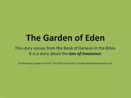 ppt the garden of eden powerpoint