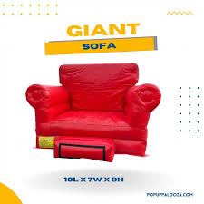 giant sofa inflatable couch bounce