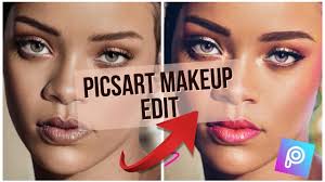 picsart makeup editing tutorial